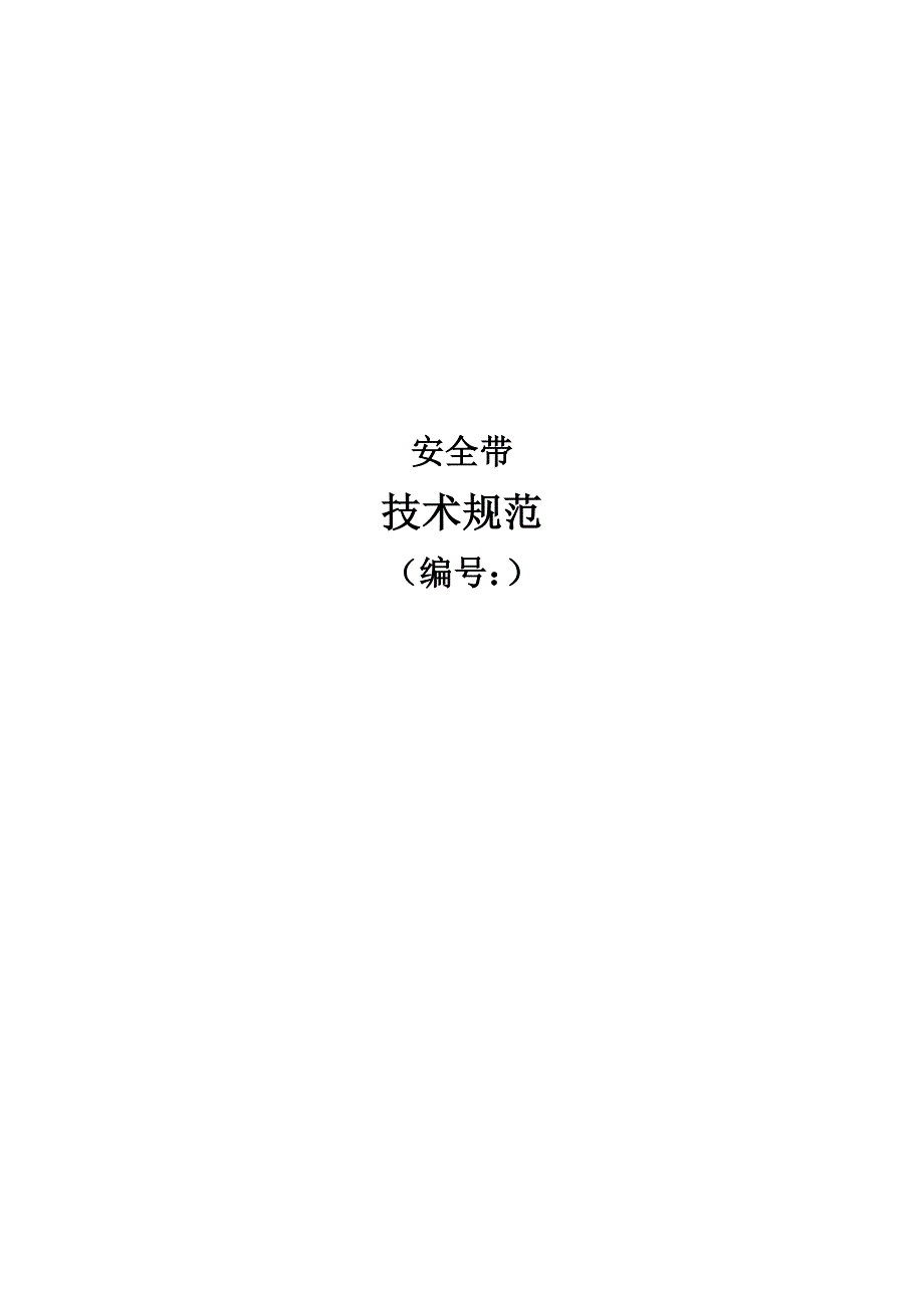 安全带-专用(精品)_第1页