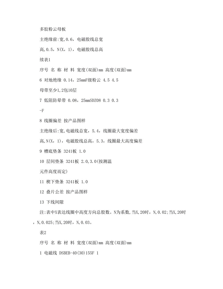 汽轮发电机定子通用绝缘规范F级_第3页