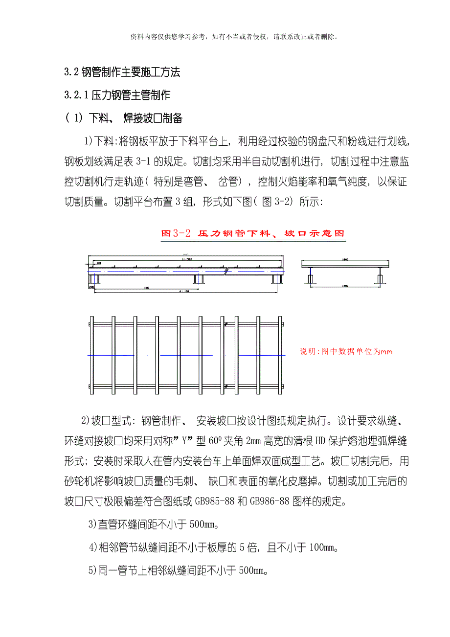 压力管道施工技术方案模板_第4页