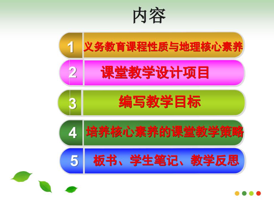 核心素养导向下的初中地理课堂教学设计课件_第2页