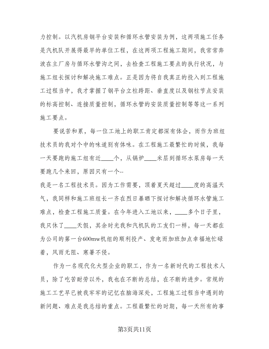 精选技术员个人工作总结模板（三篇）.doc_第3页