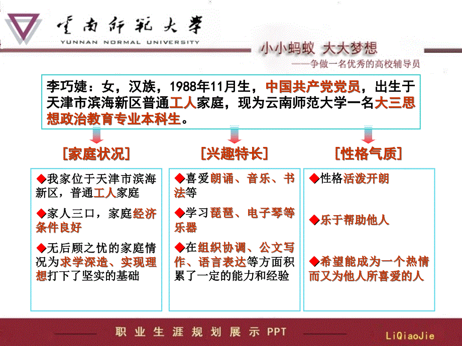 小小蚂蚁 大大梦想——争做一名优秀的高校辅导员_第3页