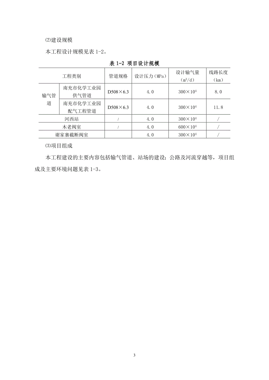 中石油南充化学工业园供气工程申请立项环境影响评估报告书.doc_第4页