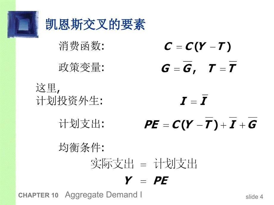 宏观经济学教学课件：chap10 总需求I_第5页