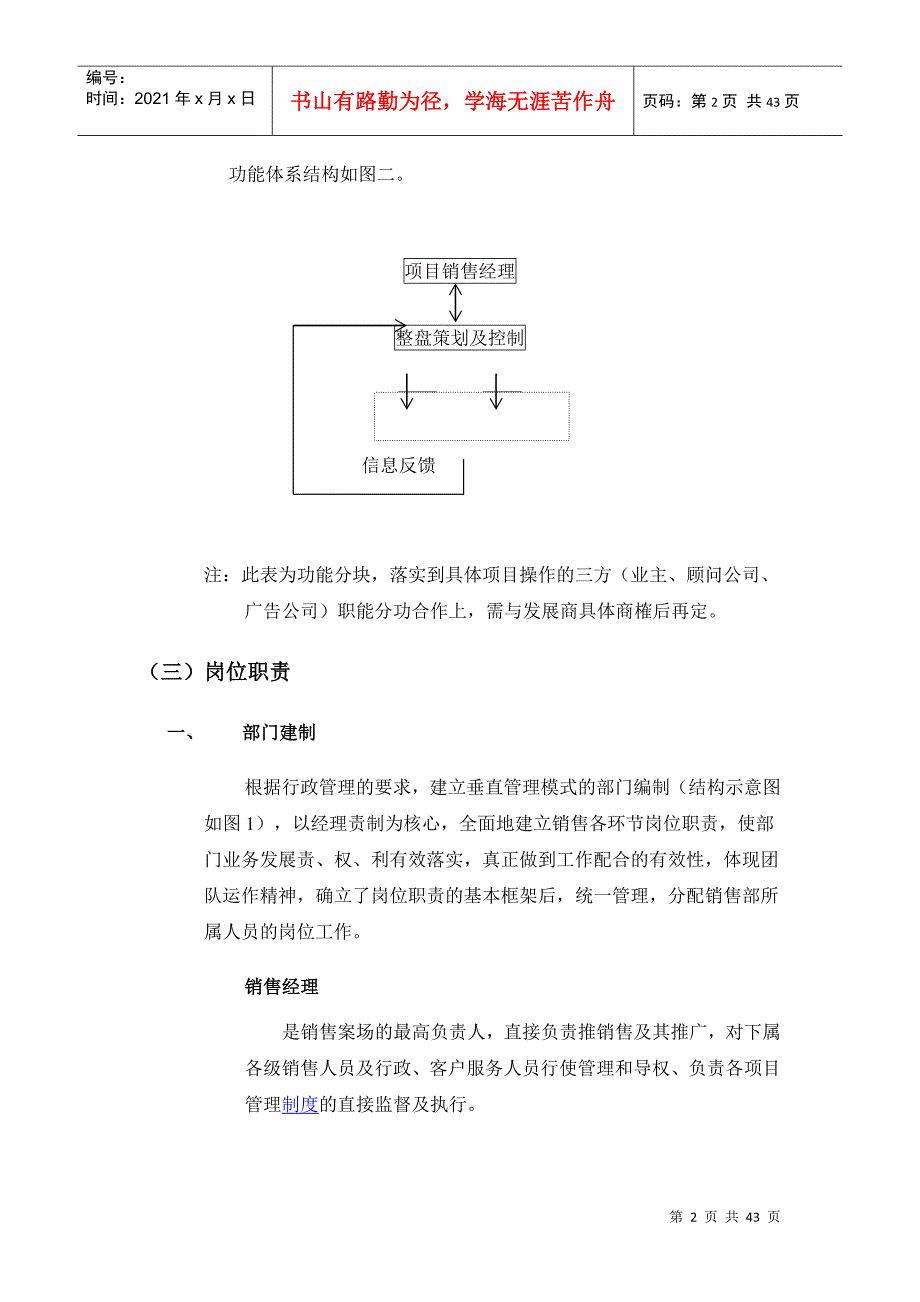 某地产项目营销管理程序流程_第2页