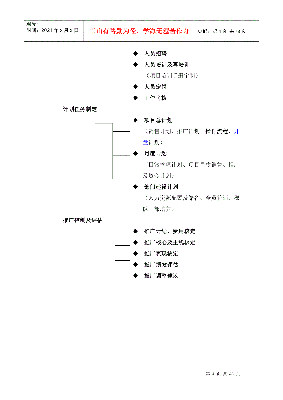 某地产项目营销管理程序流程_第4页