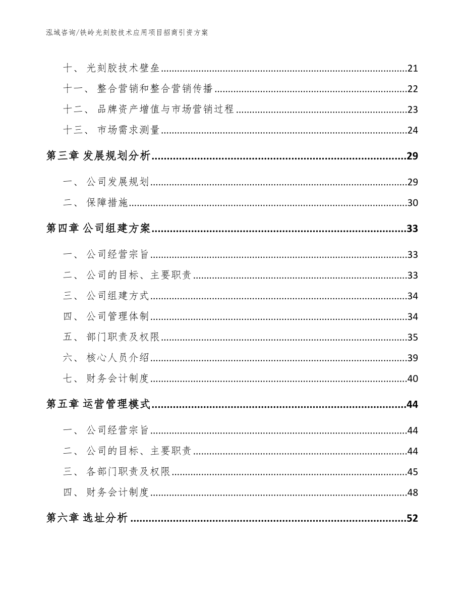 铁岭光刻胶技术应用项目招商引资方案（参考模板）_第2页