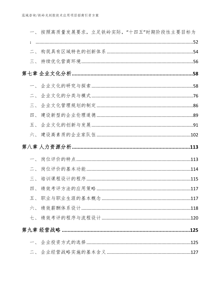 铁岭光刻胶技术应用项目招商引资方案（参考模板）_第3页