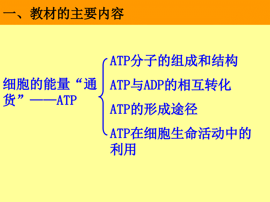 高中生物 第五章 细胞的能量供应和利用 第二节 细胞的能量通货-ATP课件 新人教版必修11_第1页