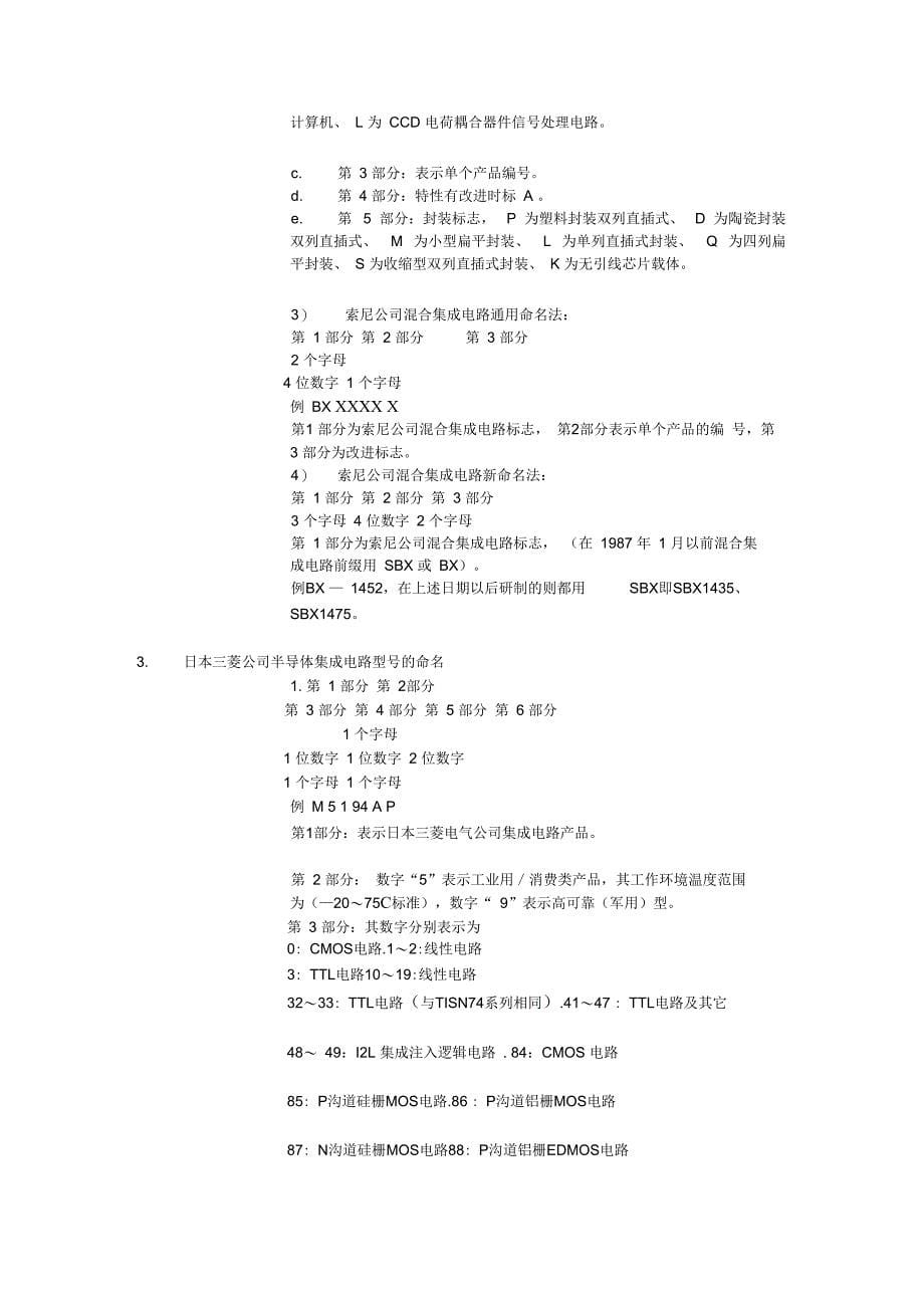 部分公司集成电路命名_第5页