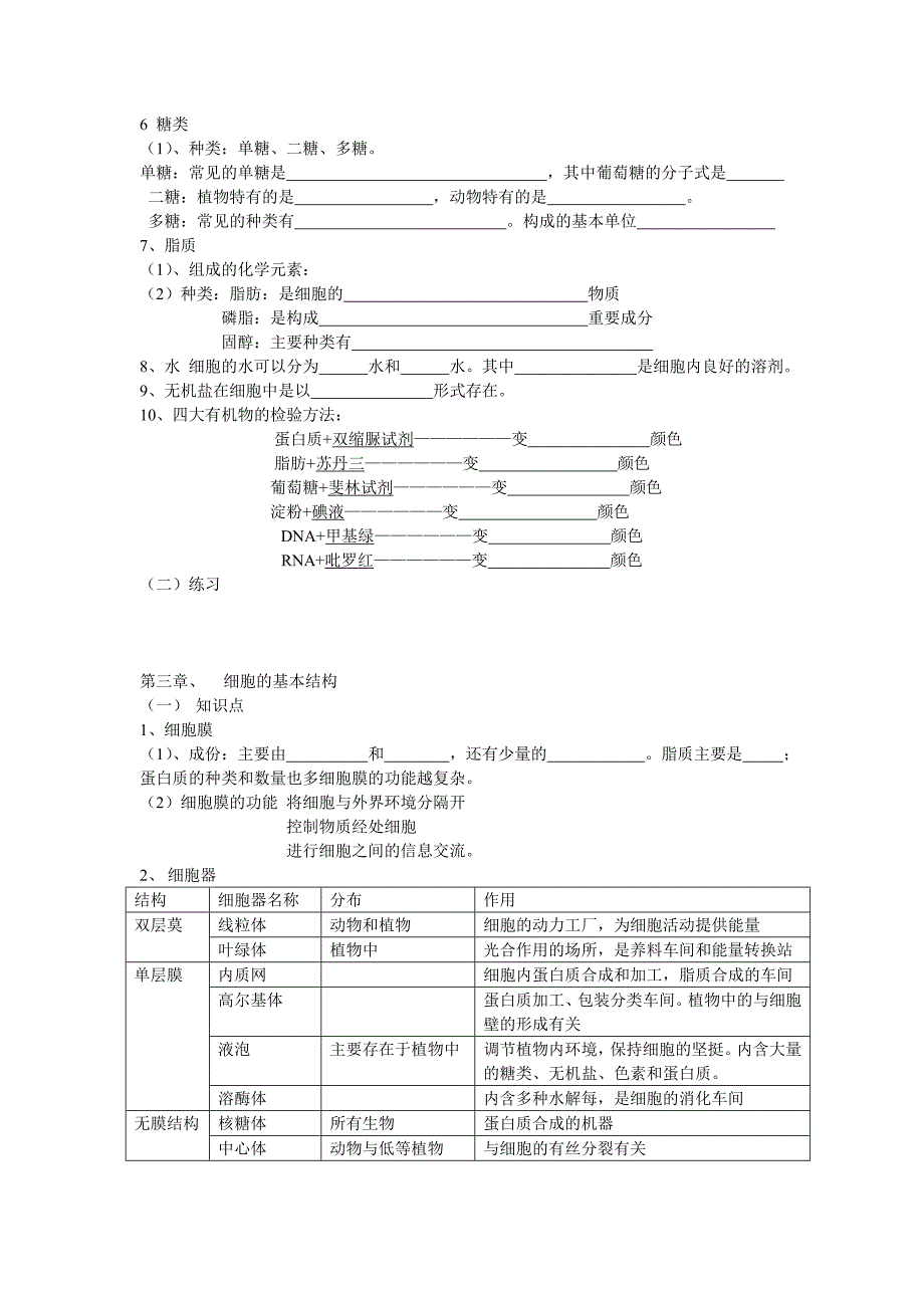 知识梳理 必修1_第2页