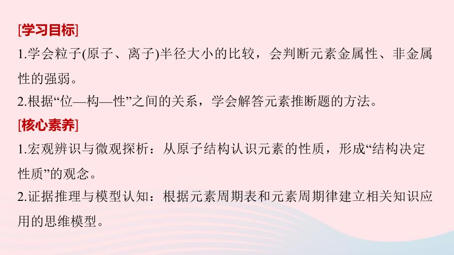 高中化学专题1微观结构与物质的多样性微型专题重点突破一课件苏教必修2_第2页