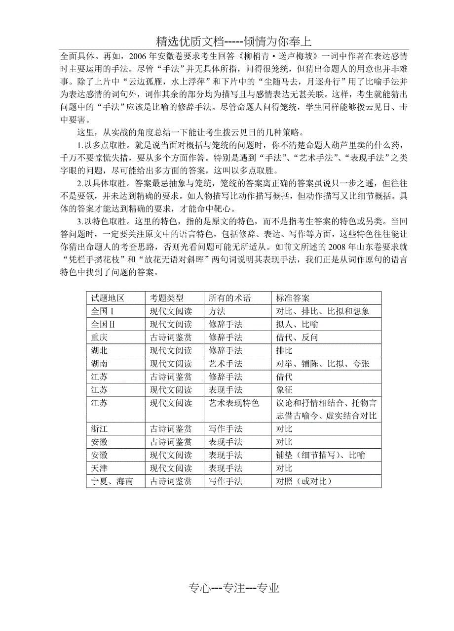 修辞手法表现手法及其他_第5页