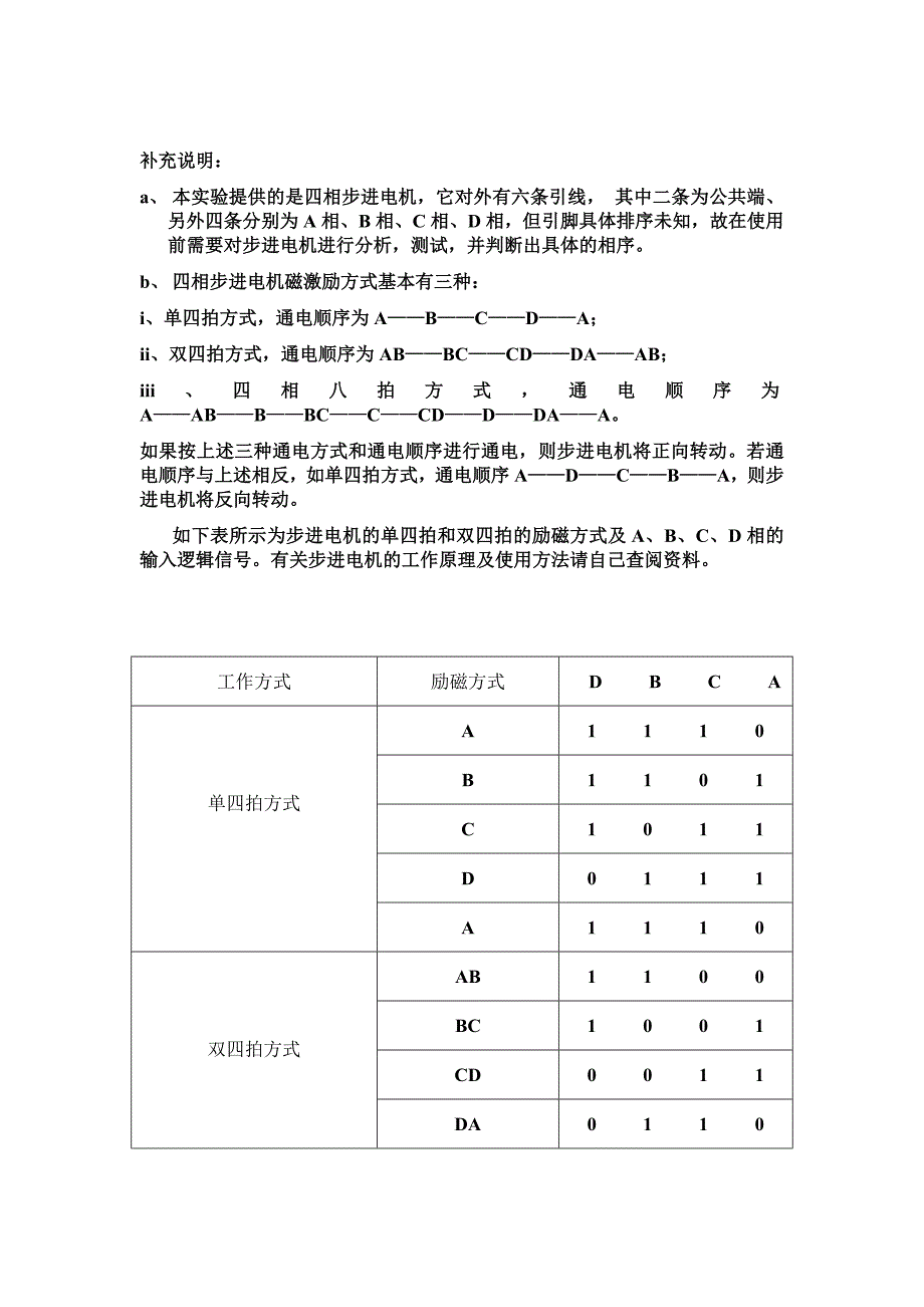 步进电机课程设计报告基于运放的信号发生器设计_第4页