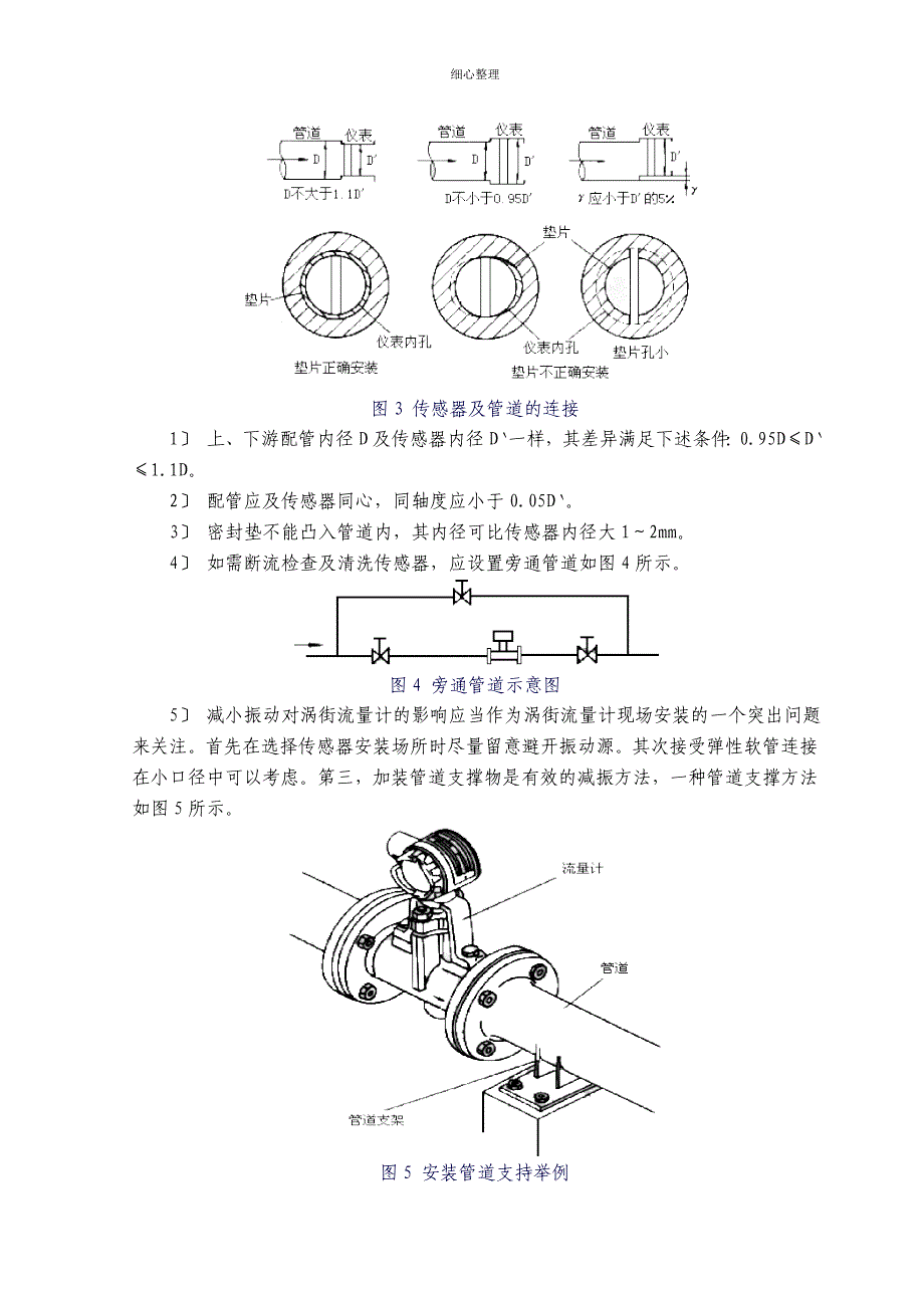 涡街流量计(设计技术标准)_第4页