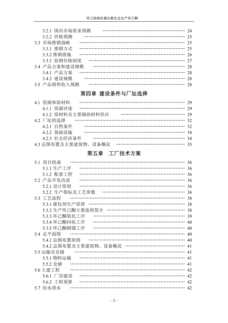 环己烷绿色催化氧化法生产环己酮申请立项可研报告.doc_第3页