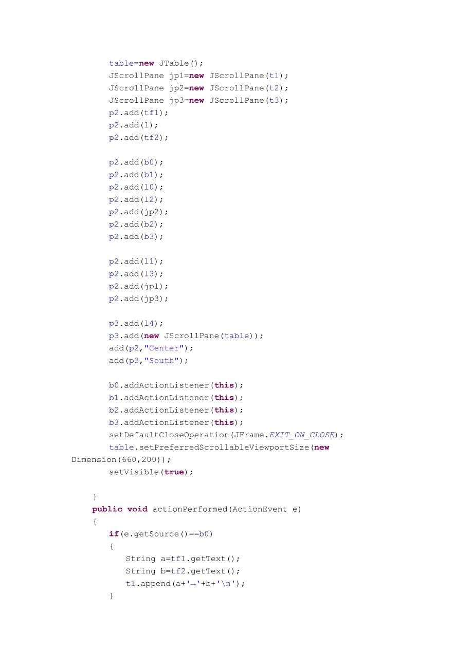 编译原理语法分析器(java完美运行版).doc_第5页