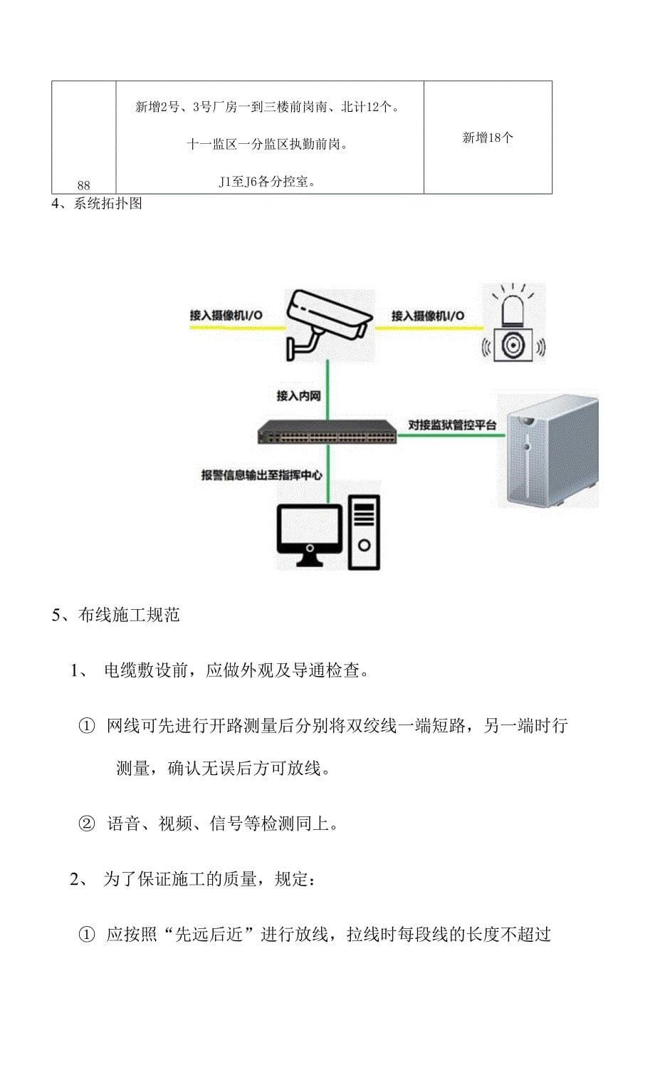 广东省韶关监狱触发式报警器升级改造项目_第5页