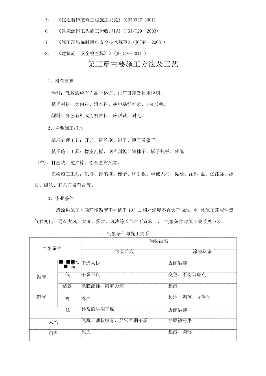 乳胶漆墙面施工方案完整版_第4页