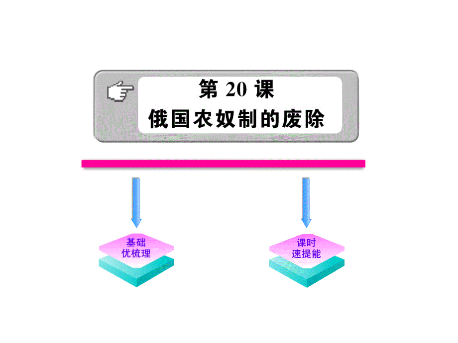 1011版初中历史新课标课件近代史320俄国农奴制的废除川教版九年级上_第1页