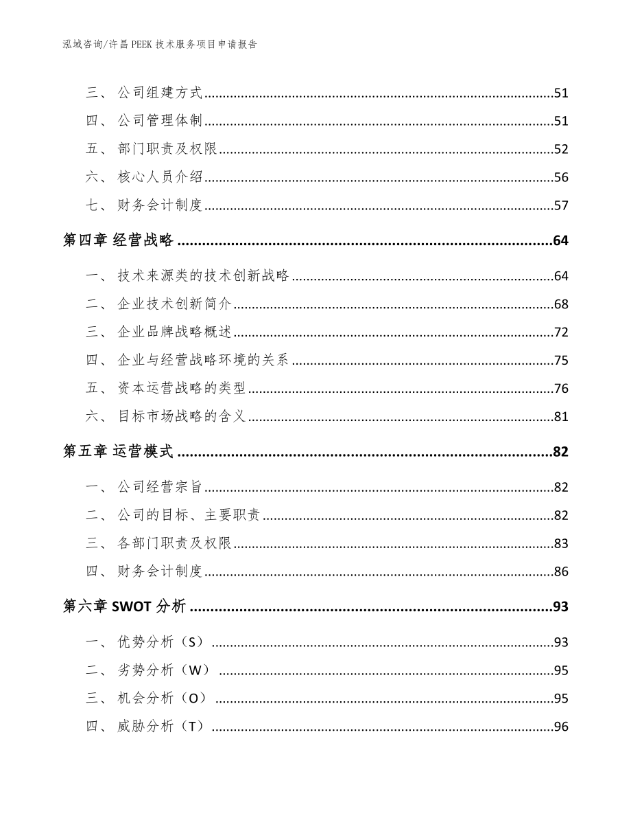 许昌PEEK技术服务项目申请报告_范文_第2页