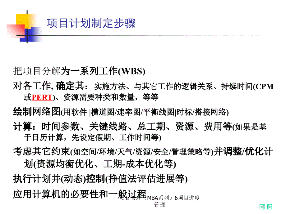 项目管理MBA系列6项目进度管理课件_第3页