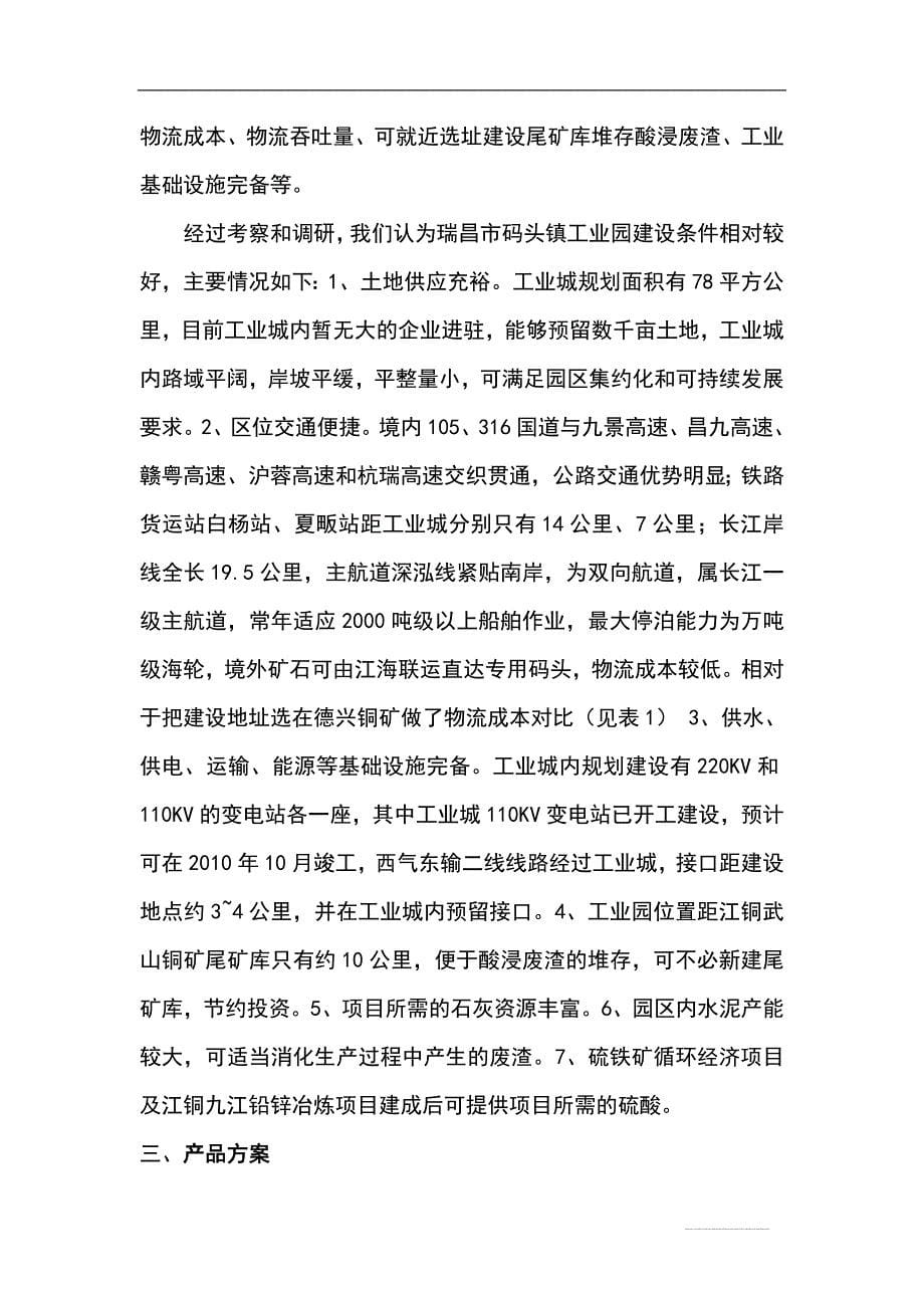 红土镍矿湿法冶炼策划建议书.doc_第5页