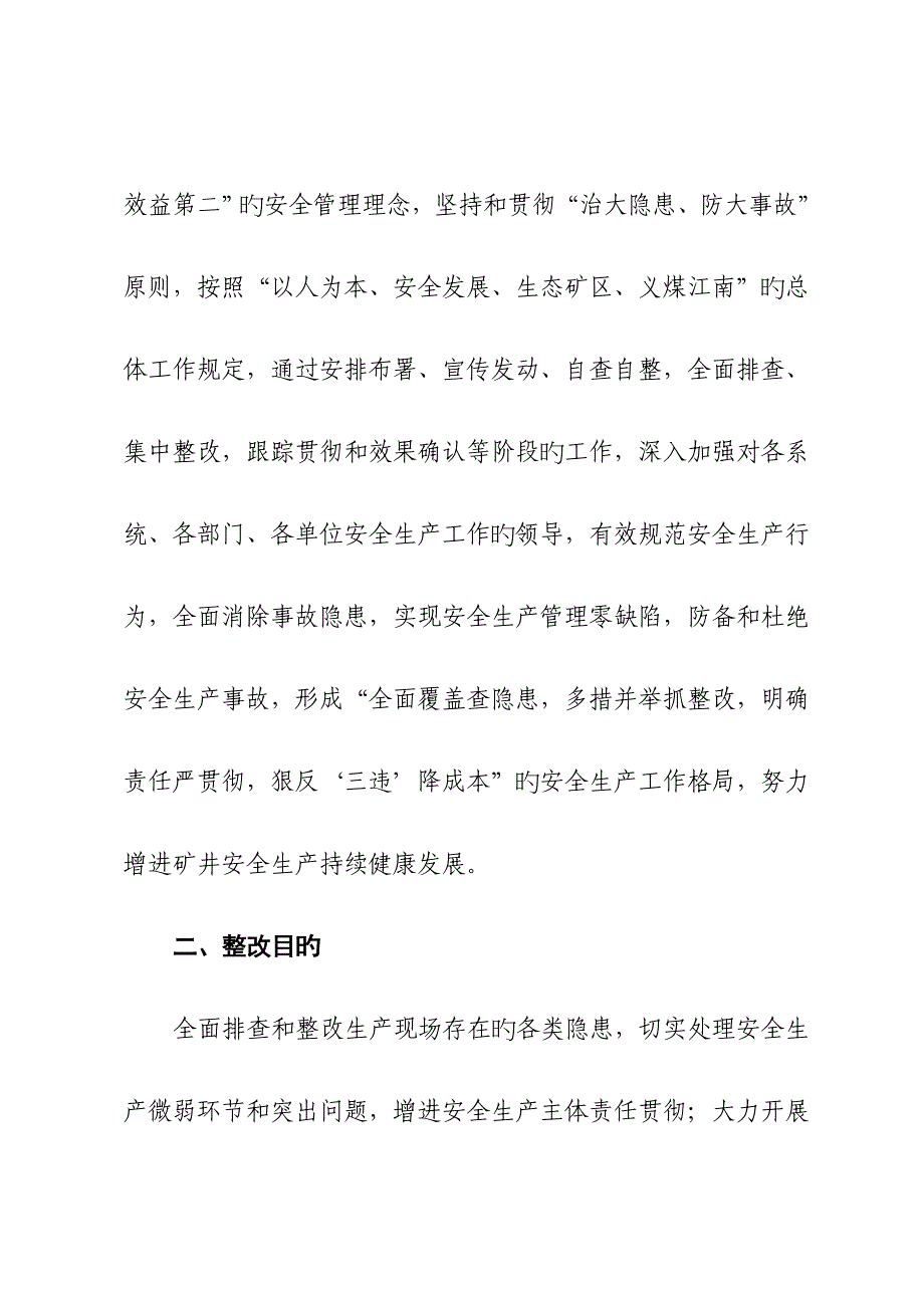 煤矿安全生产集中整治行动工作方案_第3页