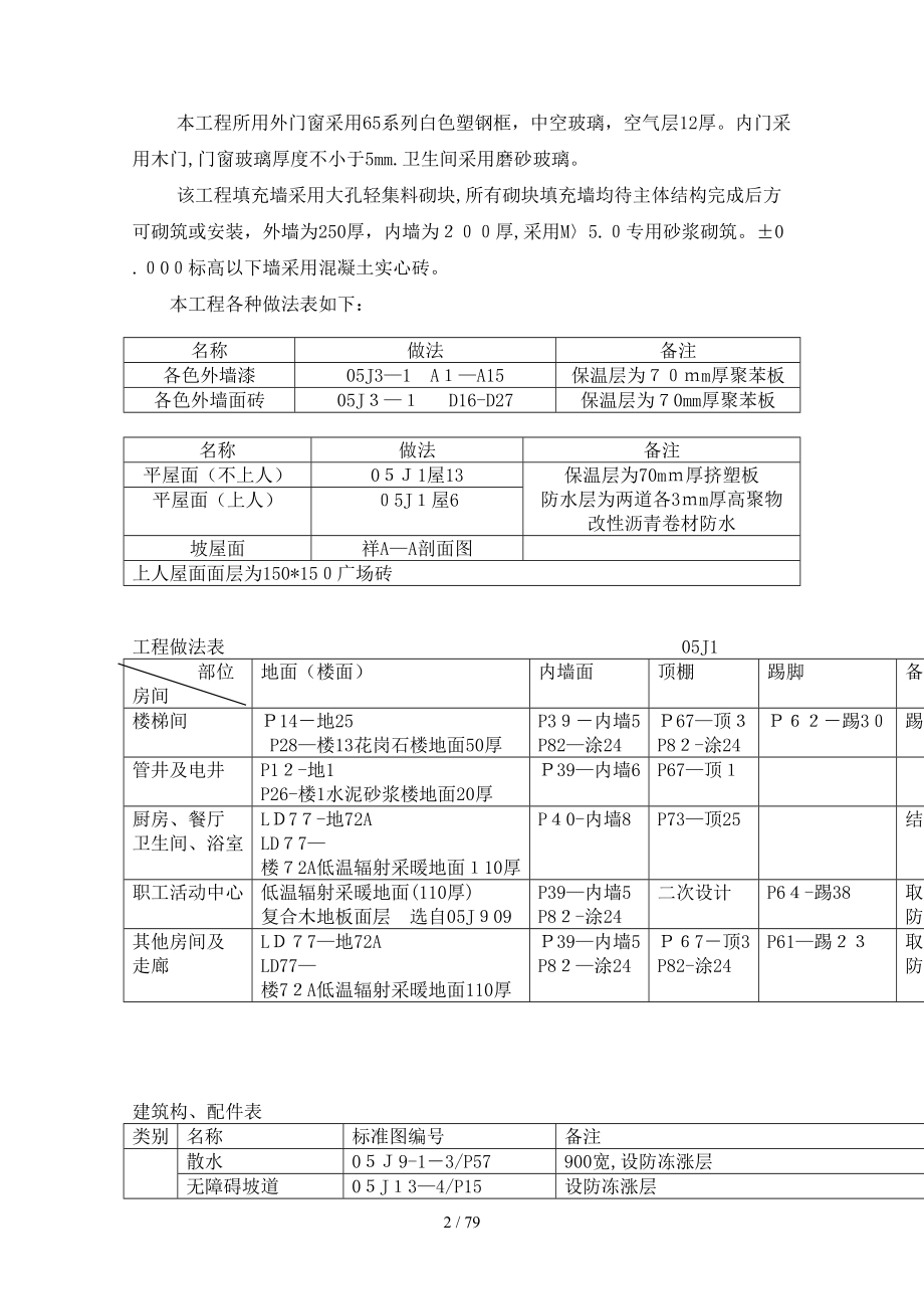 某生产车间、冷库及库房、综合楼、办公楼施工组织设计_第4页