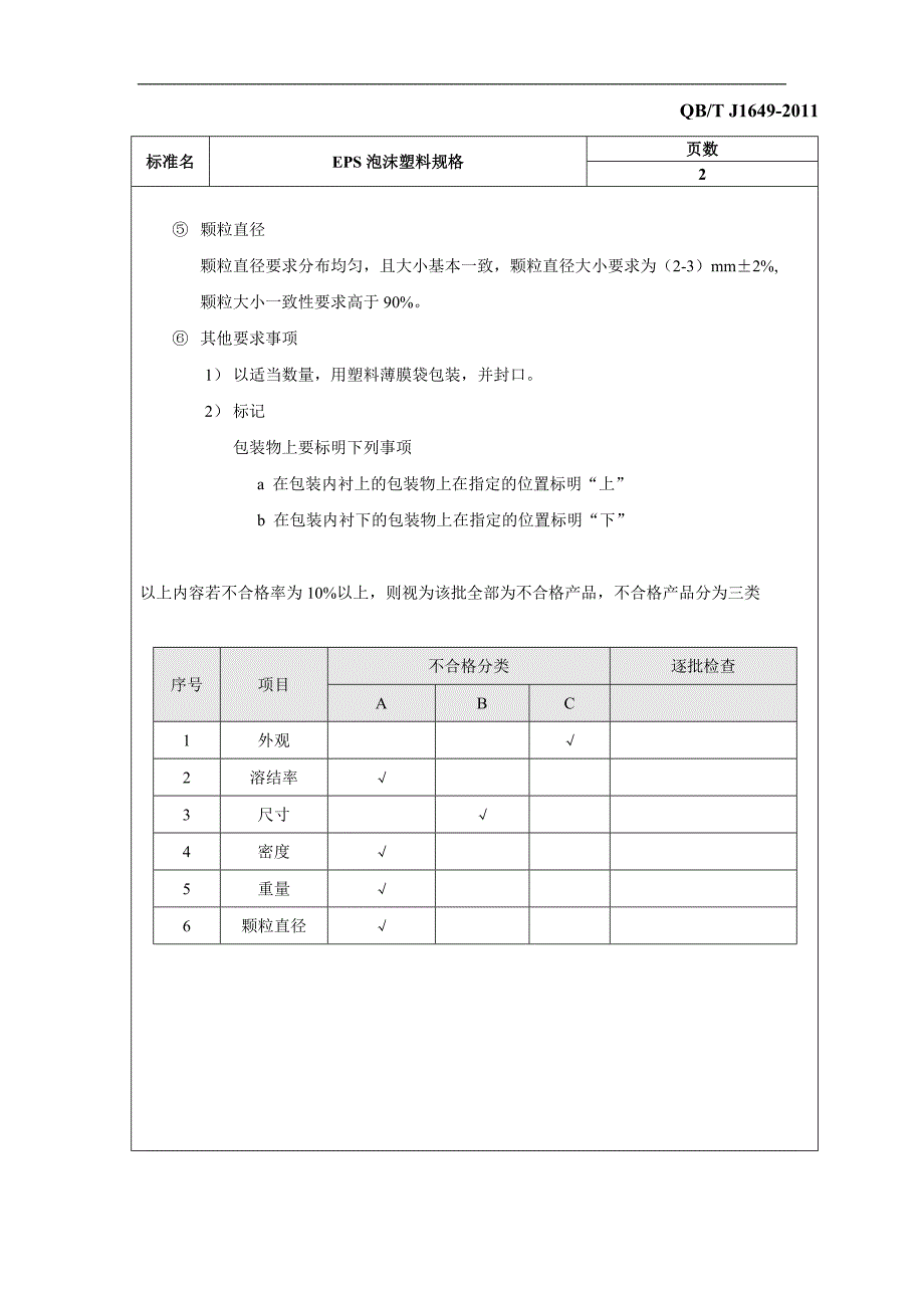 eps泡沫塑料入厂检测标准_第3页