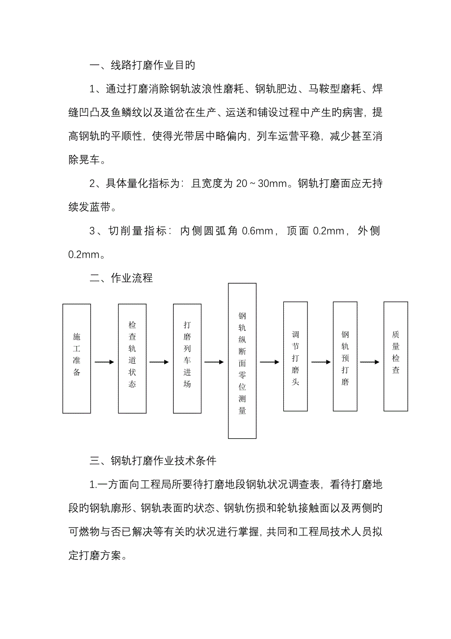 线路打磨作业基础指导书_第1页