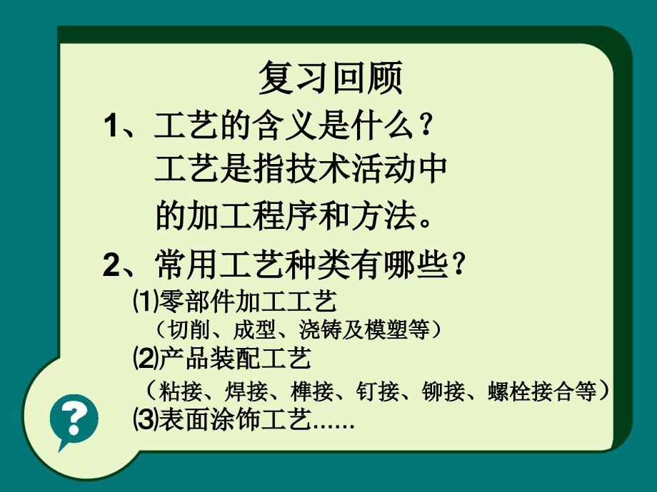 4.1工艺-通用技术必修一课件_第2页