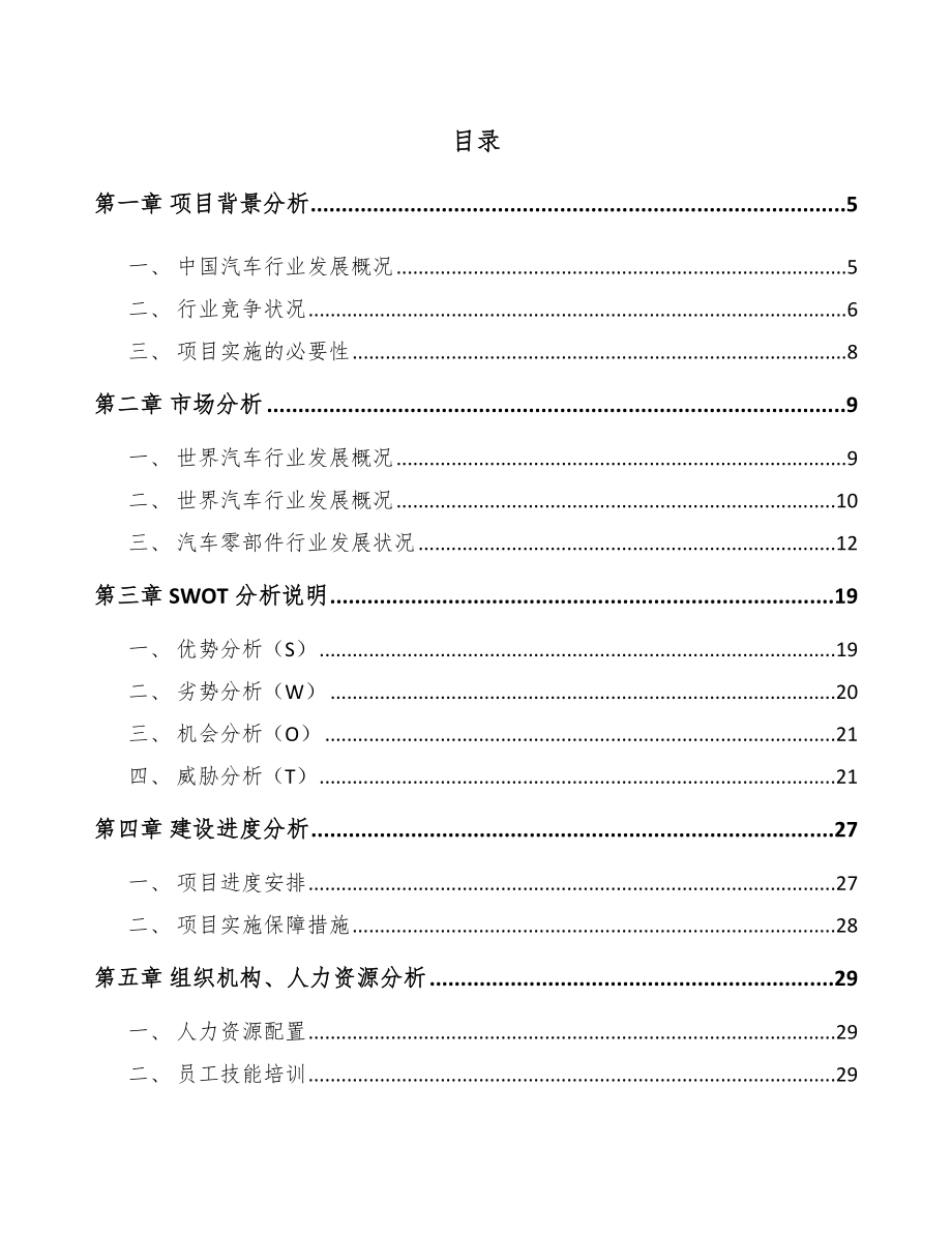 兰州车用微电机项目可行性研究报告_第2页