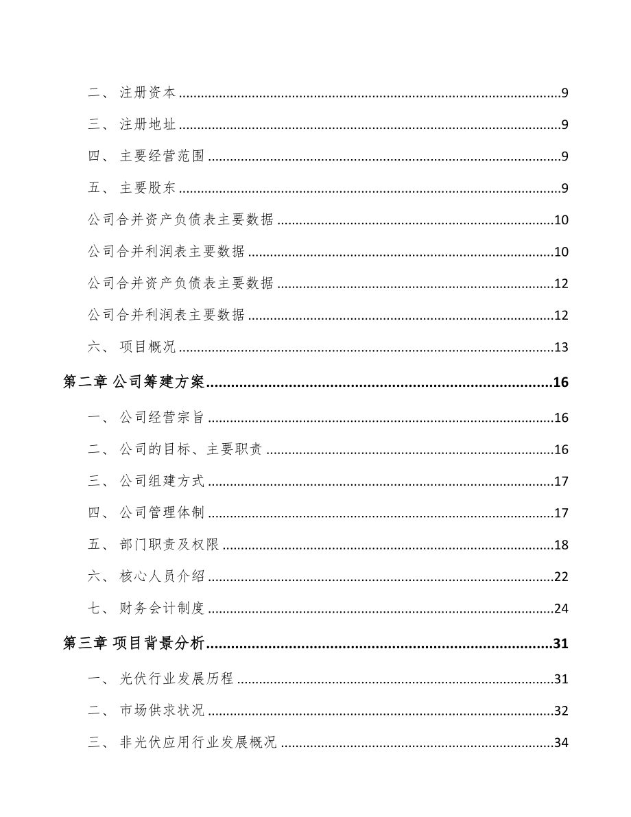 杭州关于成立功能性高分子材料公司可行性研究报告(DOC 90页)_第3页