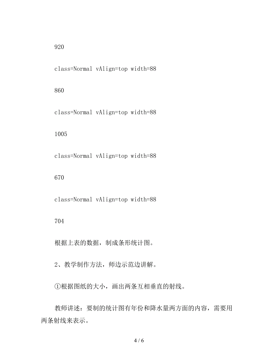 【教育资料】六年级数学下：条形统计图-教学设计资料.doc_第4页