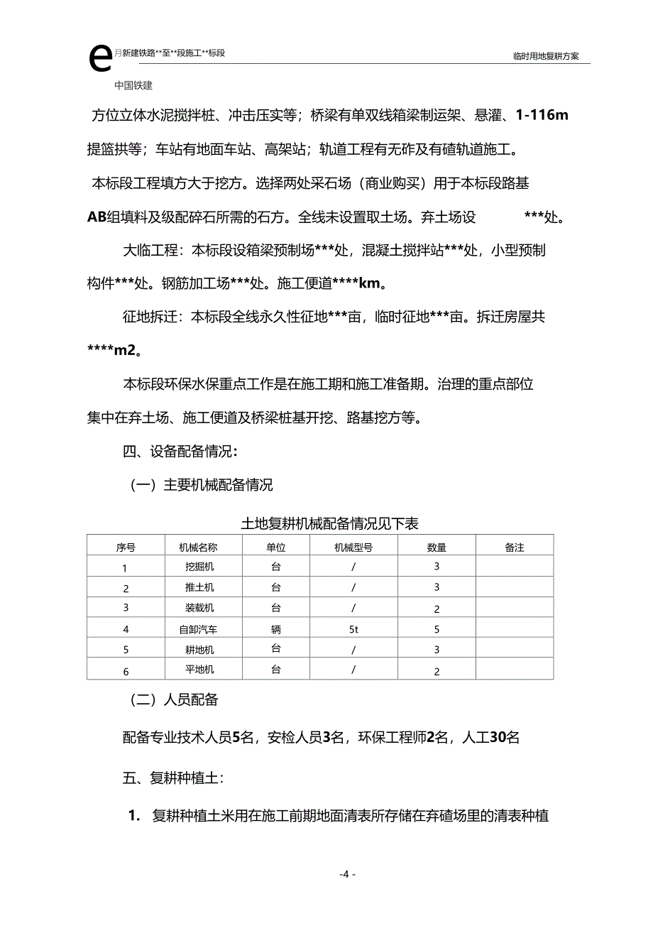 临时用地复耕方案_第4页