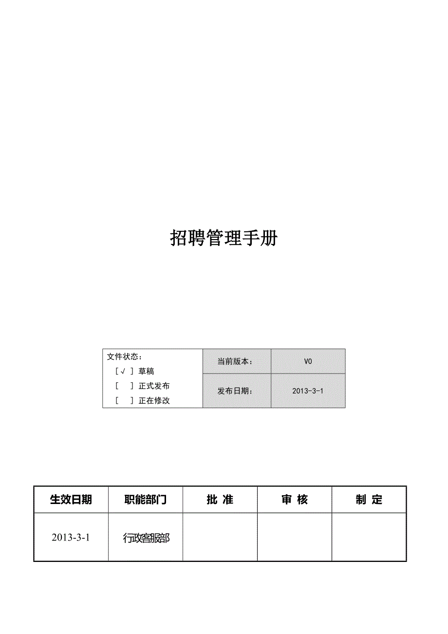 《招聘管理手册》.doc_第2页