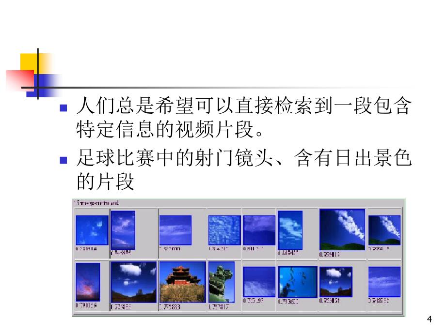 基于内容的视频检索课件_第4页