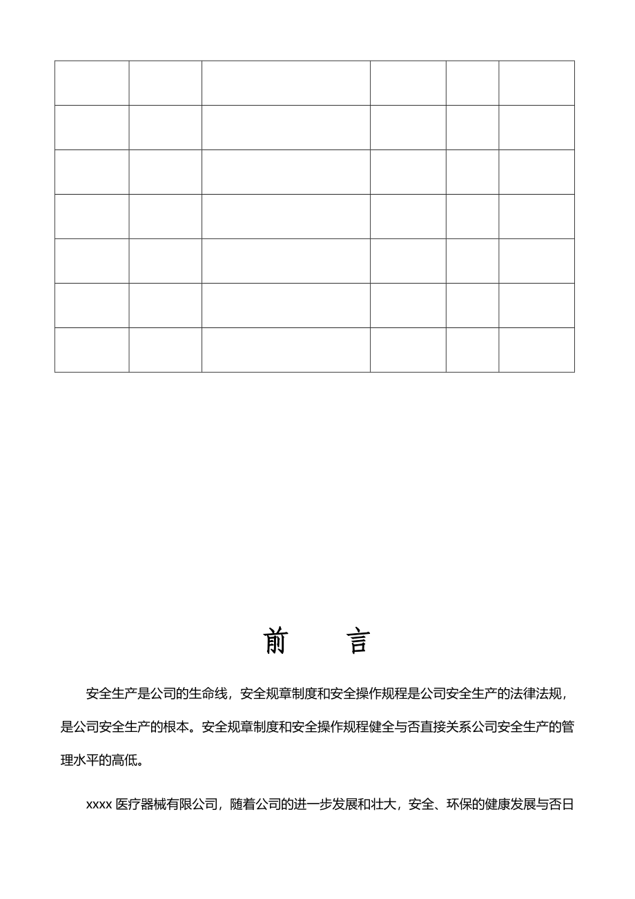 XXXX医疗器械安全生产管理制度.doc_第3页