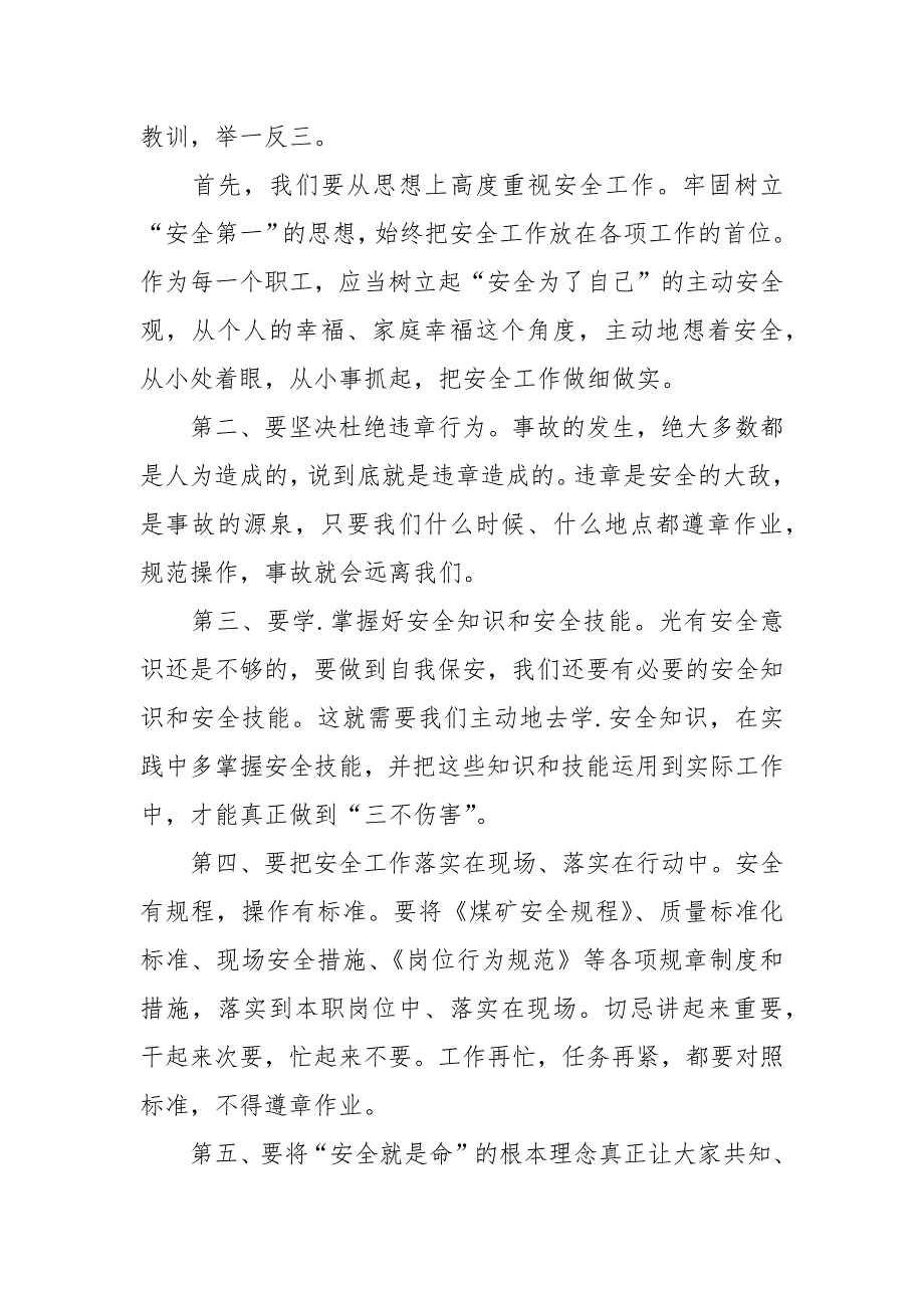 某煤矿事故反思总结_第2页