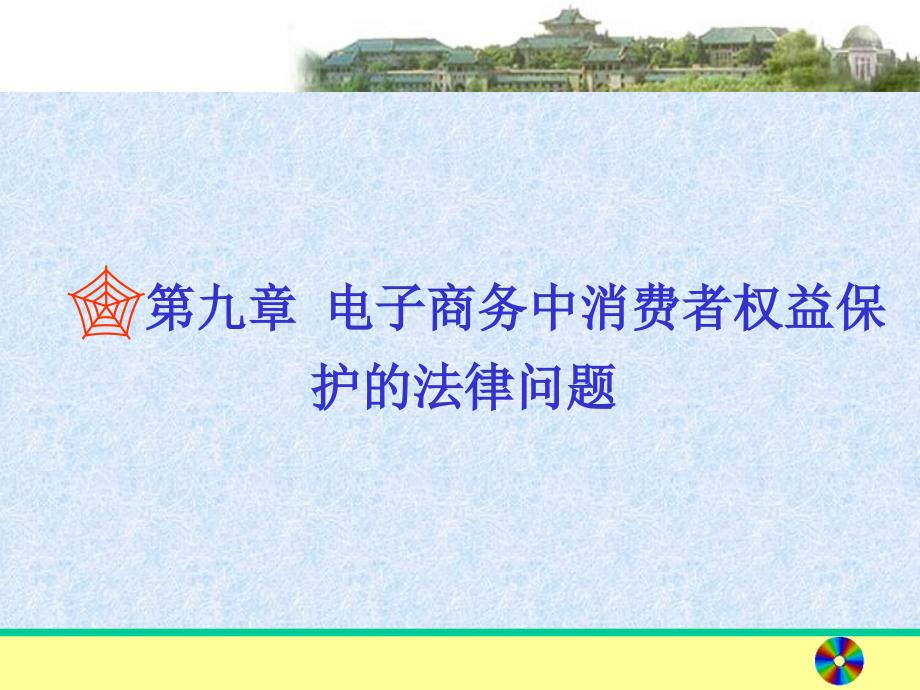 电子商务中消费者权益保护的法律问题_第1页