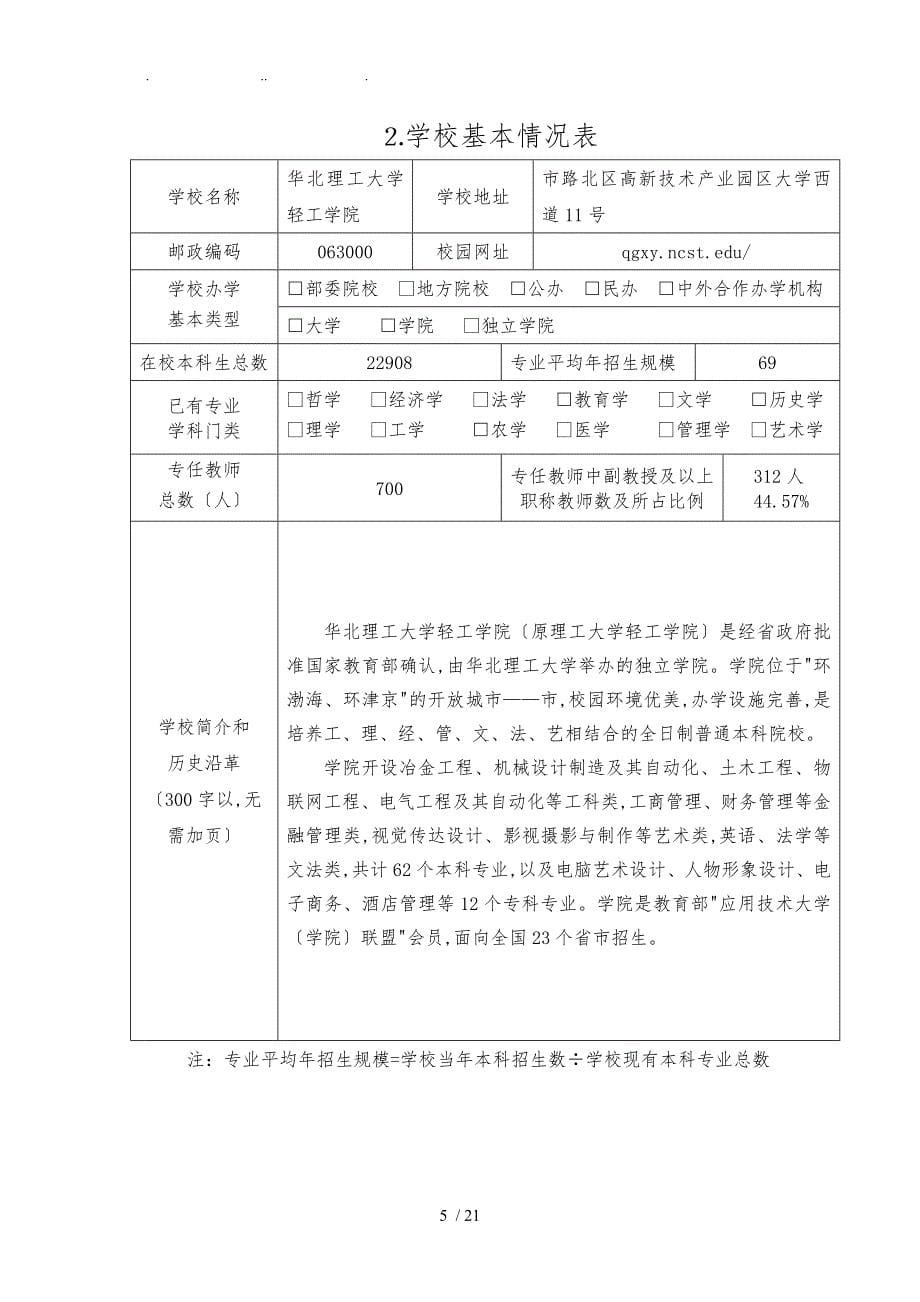 戏剧影视美术设计专业普通高等学校本科专业设置申请表_第5页