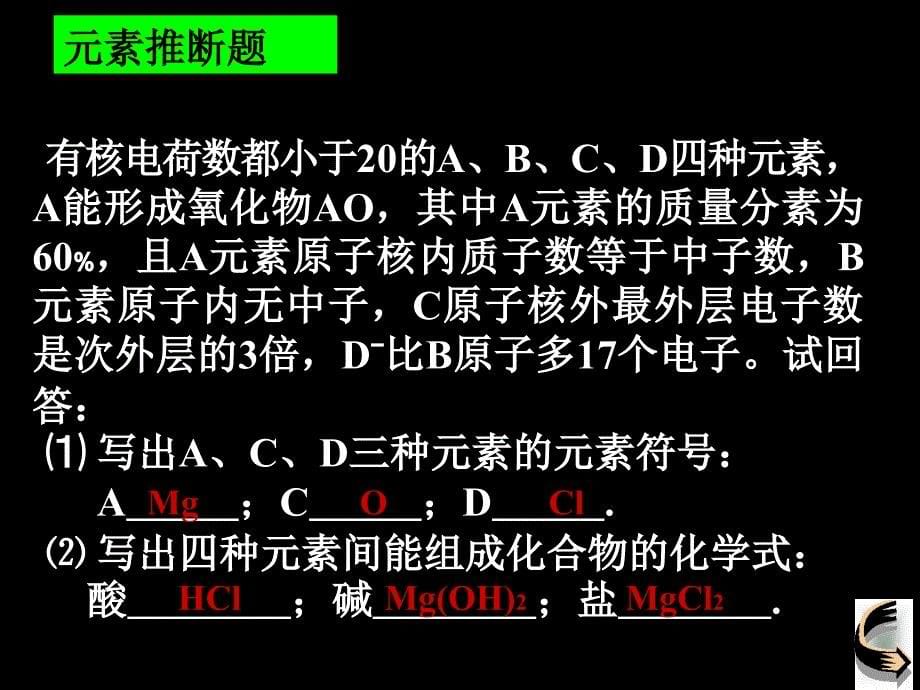 高中化学学科推断题课件资料新人教版选修4_第5页