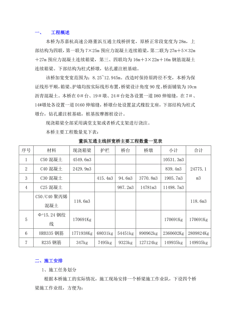 董浜互通主线拼宽桥施工组织设计.docx_第2页