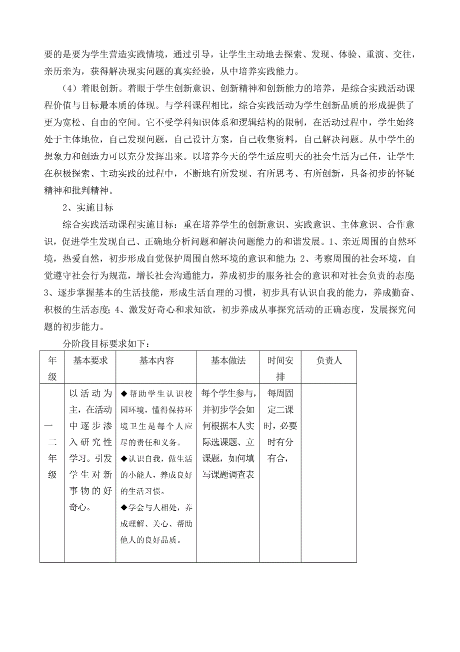 小学综合实践活动课程方案.doc_第3页