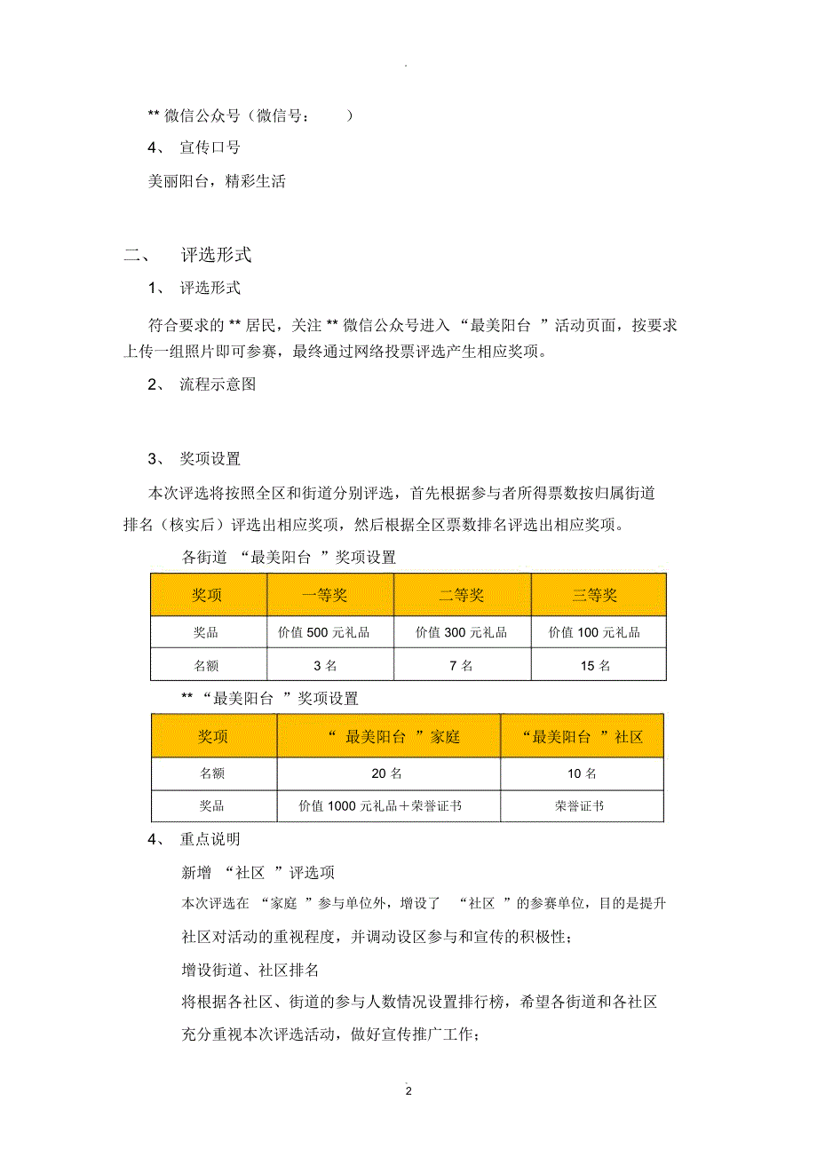 最美阳台活动策划方案_第2页