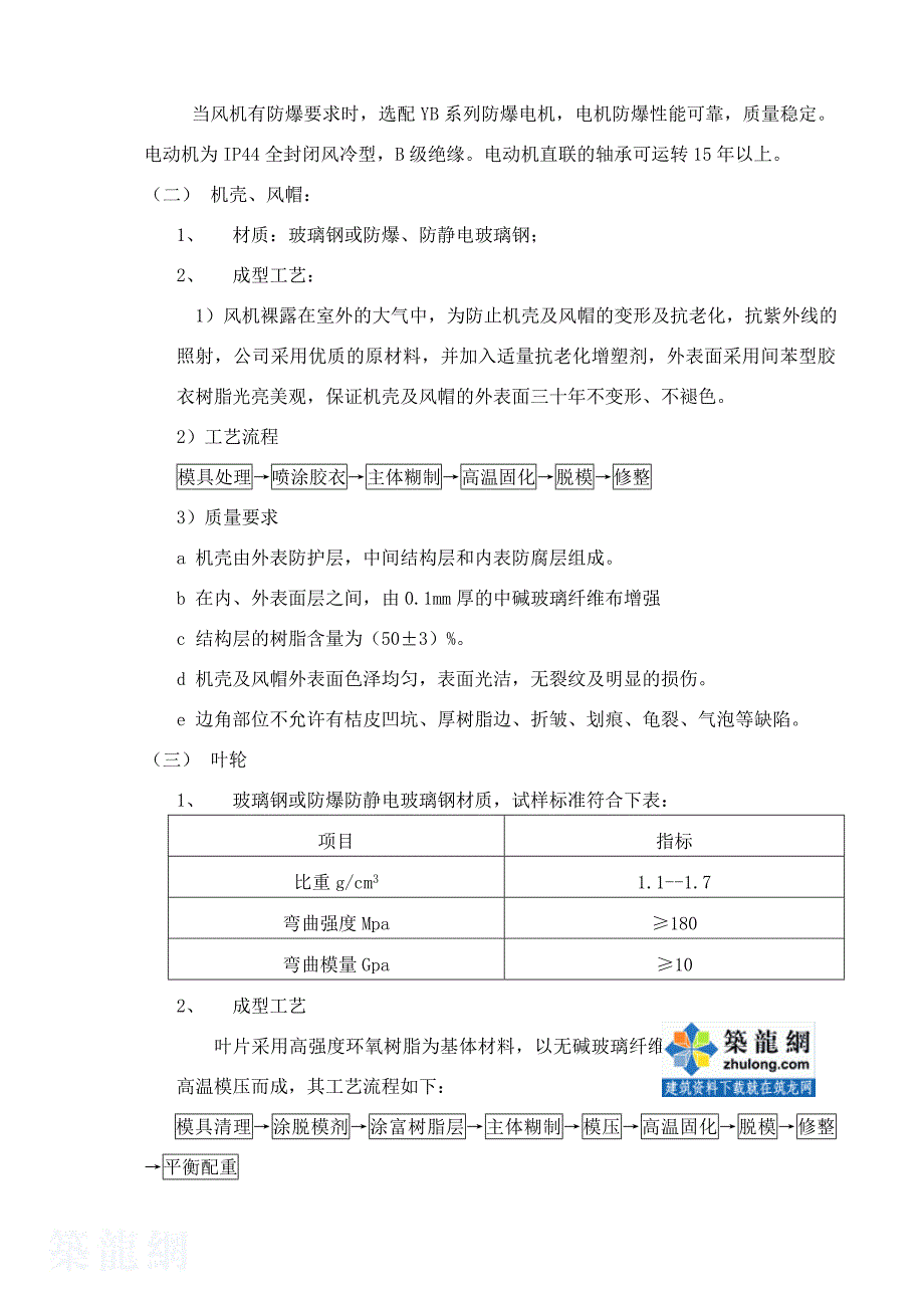 轴流式屋顶风机产品设计、制作、检验执行标准_第5页