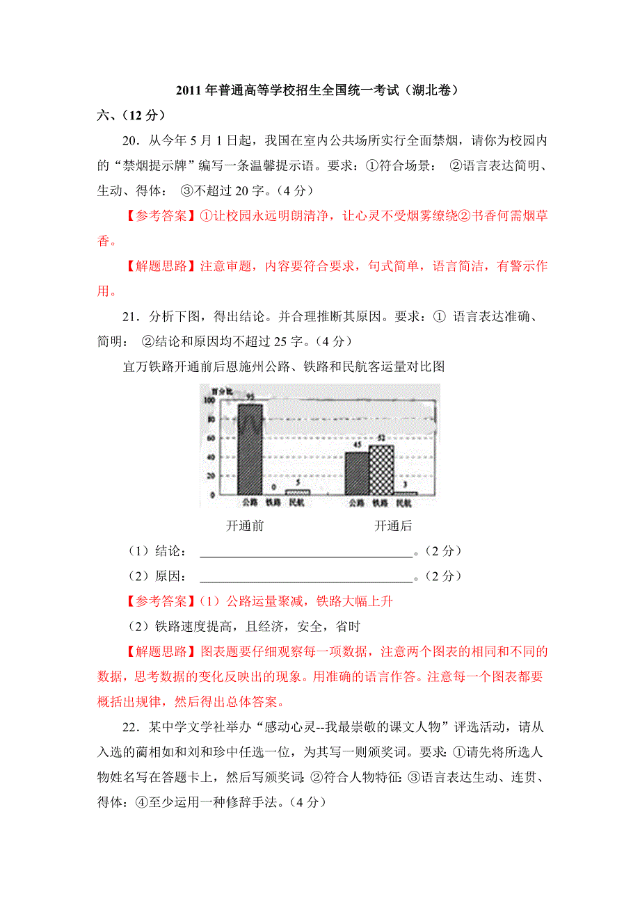 2012年高考语用题汇集_第1页