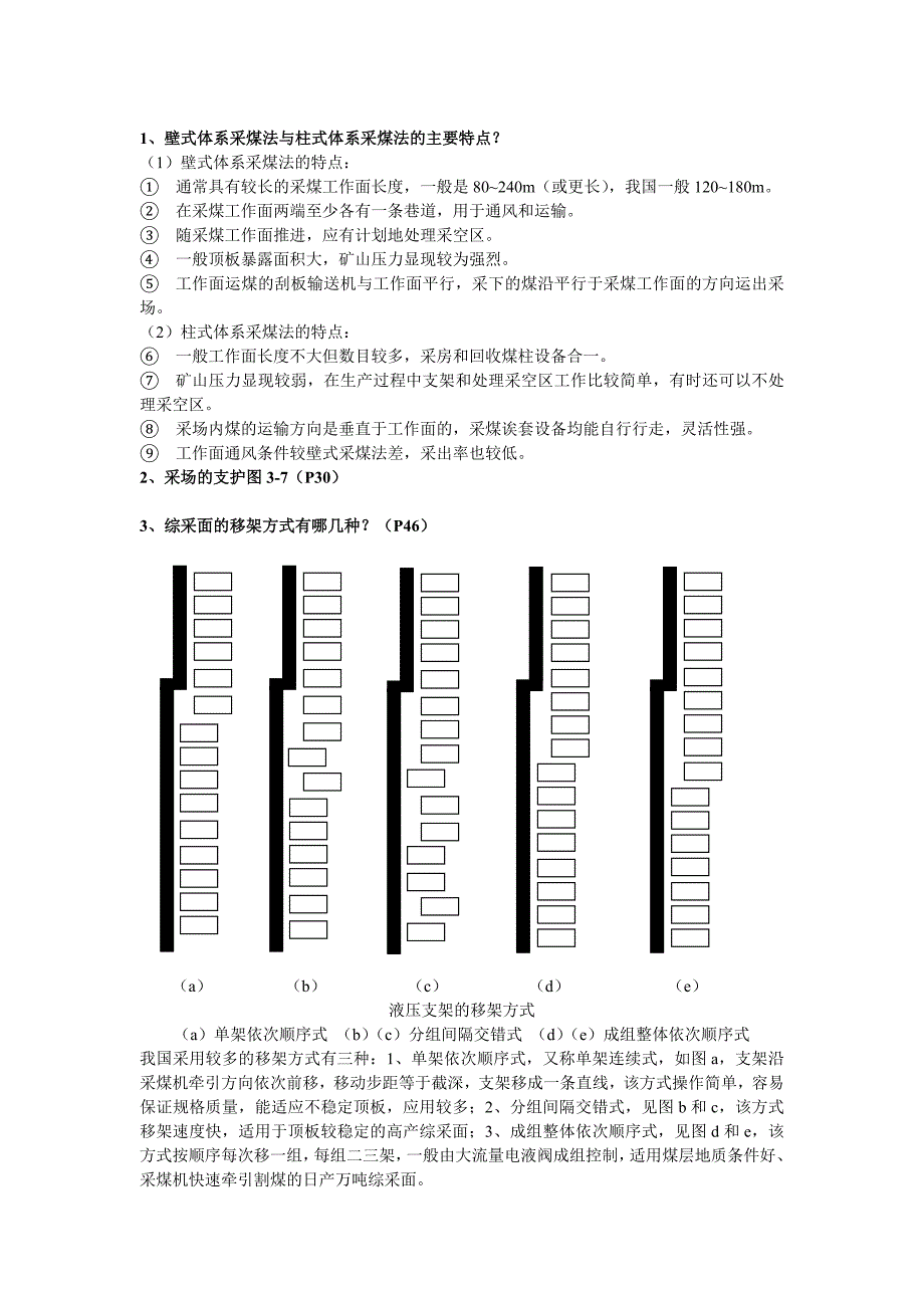 山东科技大学采矿工程研究生试题答案_第1页