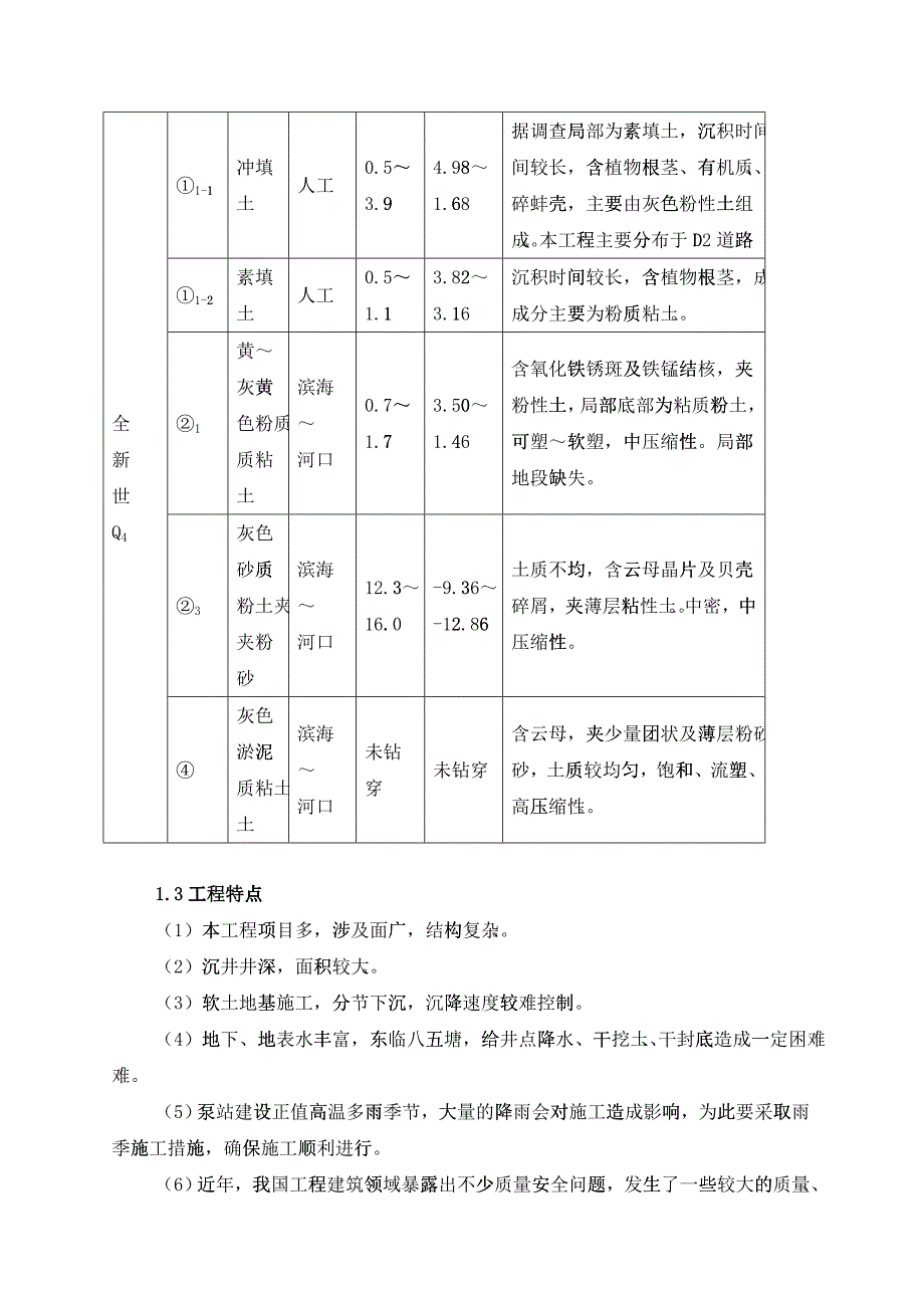 同盛大道雨水泵站沉井施工组织设计_第2页